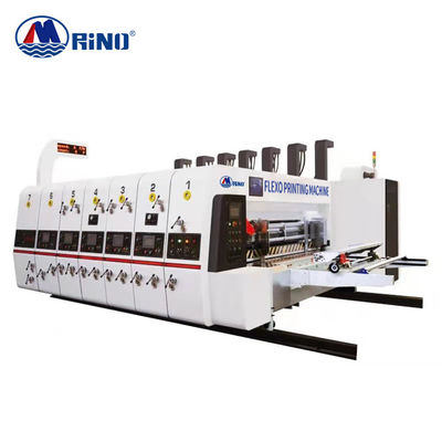 4 Color Flexo Corrugated Box Printing Machine 1400×3000mm 180Pcs/Min