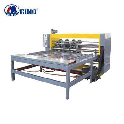 60pcs/min Corrugated Rotary Slotter Machine , 4kw Carton Box Slotting Machine